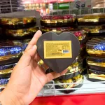 Socola HONGYA Golden Chocolate hình tim 3 màu, 3 viên 31.5g