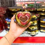 Socola HONGYA Golden Chocolate hình tim 3 màu, 3 viên 31.5g