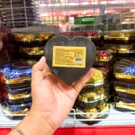 Socola HONGYA Golden Chocolate hình tim 3 màu, 3 viên 31.5g