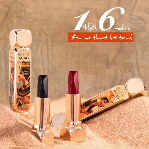 Nơi lấy sỉ son AGAG Hot Trend một thỏi 6 Màu