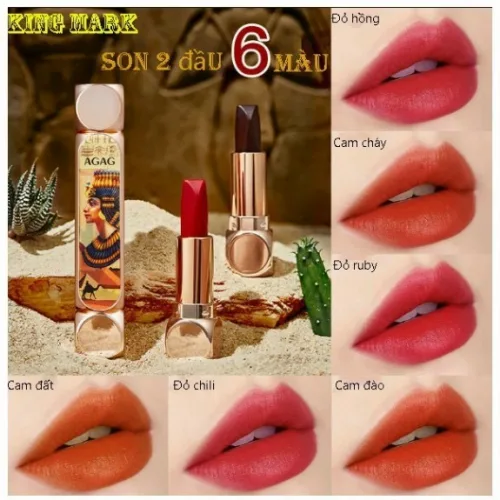Nơi lấy sỉ son AGAG Hot Trend một thỏi 6 Màu
