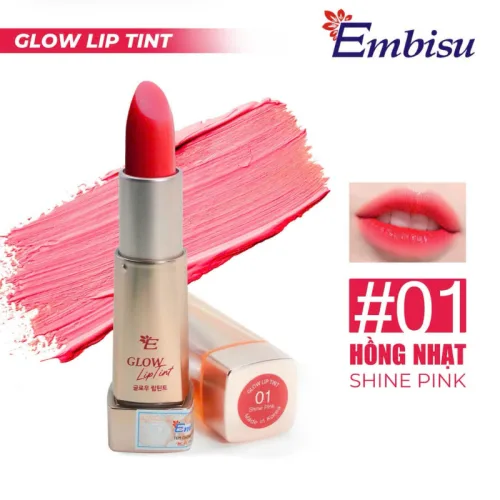Son dưỡng môi Embisu Glowp Lip Tint Hàn Quốc