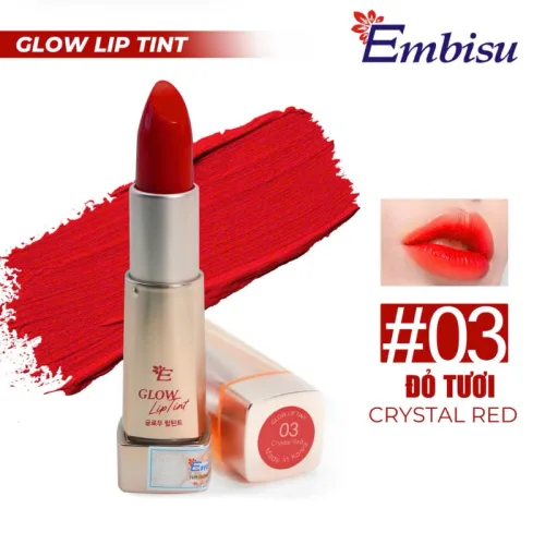 Son dưỡng môi Embisu Glowp Lip Tint Hàn Quốc