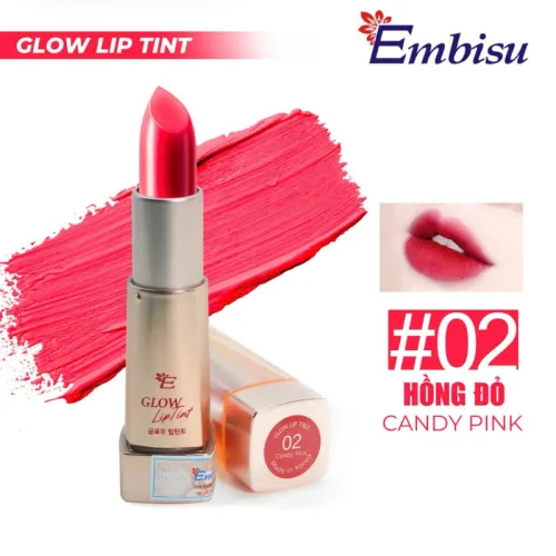 Son dưỡng môi Embisu Glowp Lip Tint Hàn Quốc