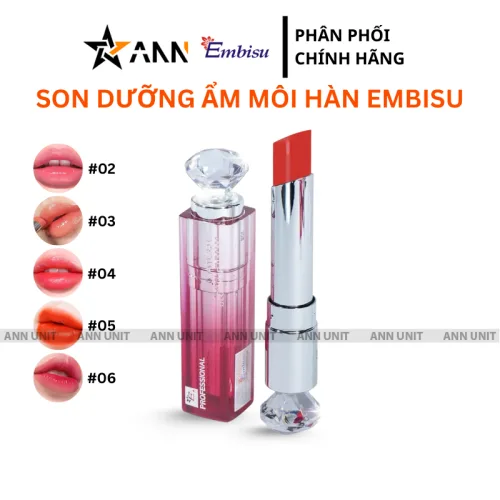 Chuyên sỉ son Dưỡng Ẩm Môi Hàn Quốc Embisu Natural Glow Lip Balm