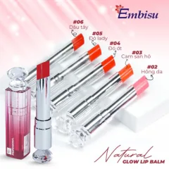 Chuyên sỉ son Dưỡng Ẩm Môi Hàn Quốc Embisu Natural Glow Lip Balm