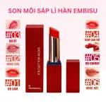 Son Embisu Satin Veil Lipstick sáp lì Hàn Quốc 6 màu