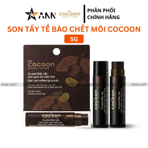 Chuyên sỉ son Tẩy Tế Bào Chết Môi Cocoon 5g - Son Cocoon Cà Phê Đắk Lắk