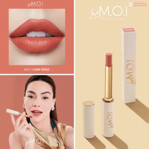 Son thỏi Love MOI cao cấp 6 màu, phiên bản giới hạn, hàng ướt không hộp