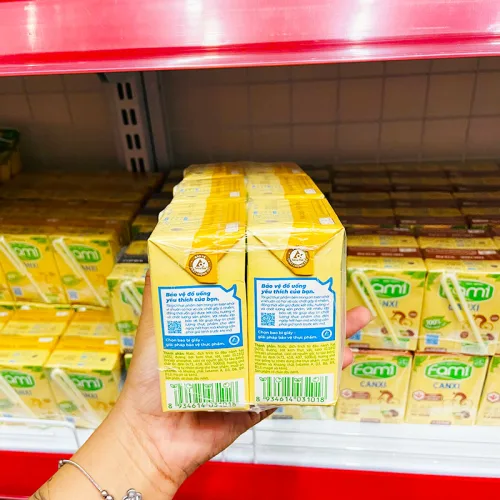 Nguồn hàng sỉ sữa Đậu Nành FAMI Vị Phô Mai Lốc 6 Hộp (200ml/Hộp)