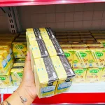 Lốc 6 hộp sữa đậu nành FAMI vị đường đen, mỗi hộp 200ml