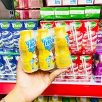 Nguồn hàng sỉ sữa Chua Uống FRISTI Hương Đào Lốc 6 Chai (80ml/Chai) - Màu Vàng