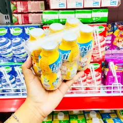Nguồn hàng sỉ sữa Chua Uống FRISTI Hương Đào Lốc 6 Chai (80ml/Chai) - Màu Vàng