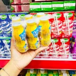 Nguồn hàng sỉ sữa Chua Uống FRISTI Hương Đào Lốc 6 Chai (80ml/Chai) - Màu Vàng