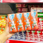 Lốc 4 hộp sữa chua uống FRISTI hương cam 180ml/hộp