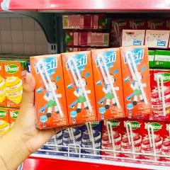 Lốc 4 hộp sữa chua uống FRISTI hương cam 180ml/hộp