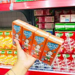 Lốc 4 hộp sữa chua uống FRISTI hương cam 180ml/hộp