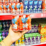 Lốc 6 chai sữa chua uống FRISTI hương cam, 80ml/chai, màu cam