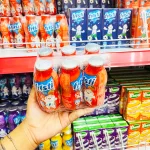 Lốc 6 chai sữa chua uống FRISTI hương cam, 80ml/chai, màu cam