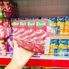 Shop sỉ sữa Chua Uống Yomost Vị Lựu Lốc 4 Hộp (170ml/Hộp)