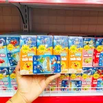 Lốc 4 hộp sữa dinh dưỡng trái cây KUN hương cam 180ml