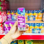 Lốc 4 hộp sữa dinh dưỡng trái cây KUN hương nho, 180ml mỗi hộp