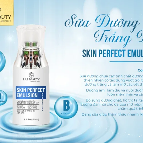 Sữa dưỡng rong nho Las Beauty Skin Perfect Emulsion The High – 50ml