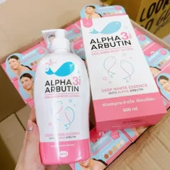 Chuyên sỉ kem Body Sữa Dưỡng Thể Alpha Arbutin 3 Plus + Collagen Lotion Dưỡng Trắng Da 500ml Precious