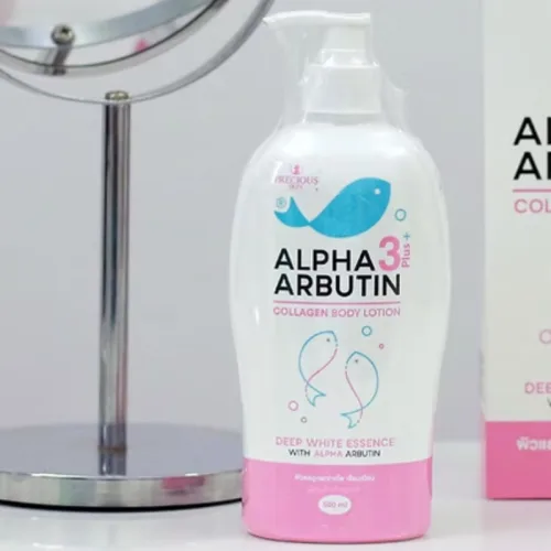 Chuyên sỉ kem Body Sữa Dưỡng Thể Alpha Arbutin 3 Plus + Collagen Lotion Dưỡng Trắng Da 500ml Precious