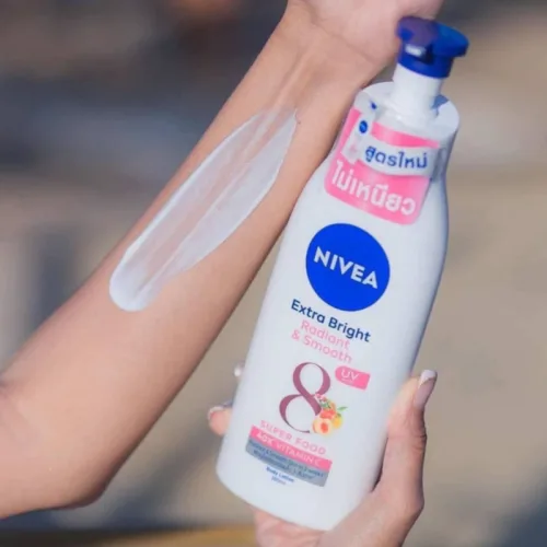Nguồn hàng sỉ sữa Dưỡng Thể Nivea Dưỡng Da Sáng Mịn 350ml Màu Hồng - Ban Ngày