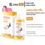 Sữa dưỡng thể Precious Skin Snail Gold Arbutin Mixed Berry 500ml