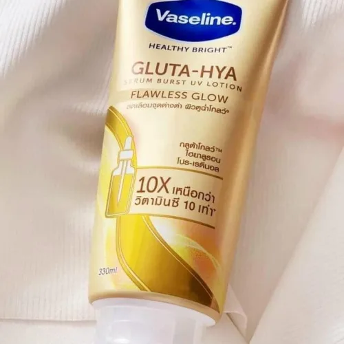 Nơi lấy sỉ sữa Dưỡng Thể Vaseline 10X Vàng Healthy Bright Gluta Hya Serum Flawless Glow 330ml (Hàng nhập khẩu có tem phụ)