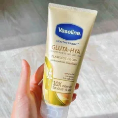 Nơi lấy sỉ sữa Dưỡng Thể Vaseline 10X Vàng Healthy Bright Gluta Hya Serum Flawless Glow 330ml (Hàng nhập khẩu có tem phụ)