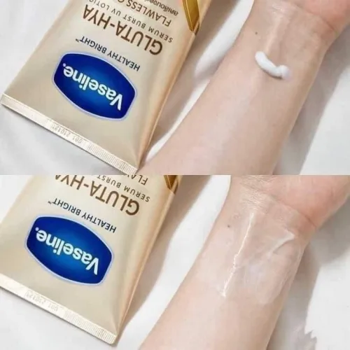 Nơi lấy sỉ sữa Dưỡng Thể Vaseline 10X Vàng Healthy Bright Gluta Hya Serum Flawless Glow 330ml (Hàng nhập khẩu có tem phụ)
