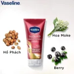 Shop sỉ sữa Dưỡng Thể Vaseline 70x Màu Đỏ Gluta Hya Serum Burst Lotion Pro Age Restore Thái Lan