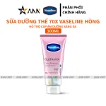 Sữa dưỡng thể Vaseline 70X màu hồng, chai 300 ml nhập khẩu