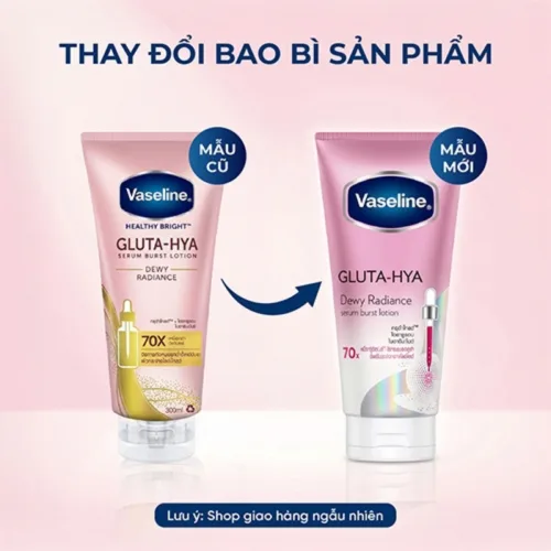 Sữa dưỡng thể Vaseline 70X màu hồng, chai 300 ml nhập khẩu