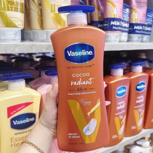 Vaseline Intensive Care Cocoa Radiant Sữa Dưỡng Thể Nâu 725ml