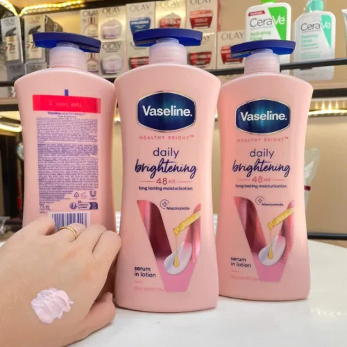 Shop sỉ sữa Dưỡng Thể Vaseline Intensive Care Daily Brightening 725ml