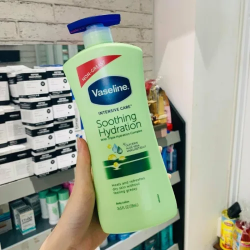 Shop sỉ sữa Dưỡng Thể Vaseline Intensive Care Dưỡng Da Trắng Sáng 725ml - Hàng Xách Tay