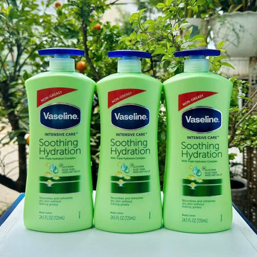 Shop sỉ sữa Dưỡng Thể Vaseline Intensive Care Dưỡng Da Trắng Sáng 725ml - Hàng Xách Tay