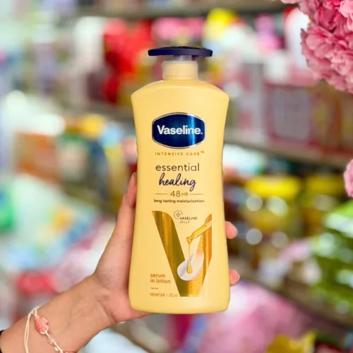 Shop sỉ sữa Dưỡng Thể Vaseline Intensive Care Essential Healing Màu Vàng 725ml Phiên Bản Mới - Hàng Xách Tay