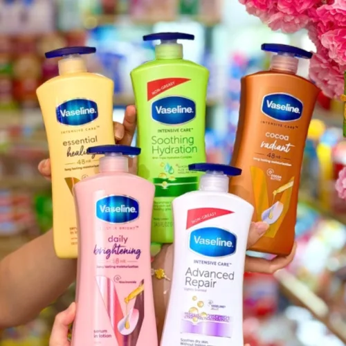 Shop sỉ sữa Dưỡng Thể Vaseline Intensive Care Essential Healing Màu Vàng 725ml Phiên Bản Mới - Hàng Xách Tay