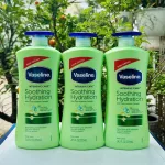 Chỗ sỉ sữa Dưỡng Thể Vaseline Intensive Care Soothing Hydration Màu Xanh Lá 725ml - Hàng Xách Tay