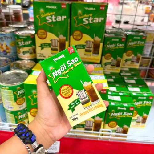 Sữa đặc Ngôi Sao Vinamilk 380g dạng hộp giấy nhỏ