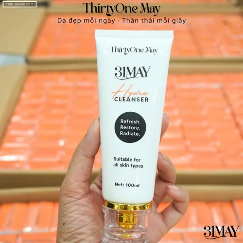 Sữa rửa mặt 31may Hydra Cleanser, chai 100ml