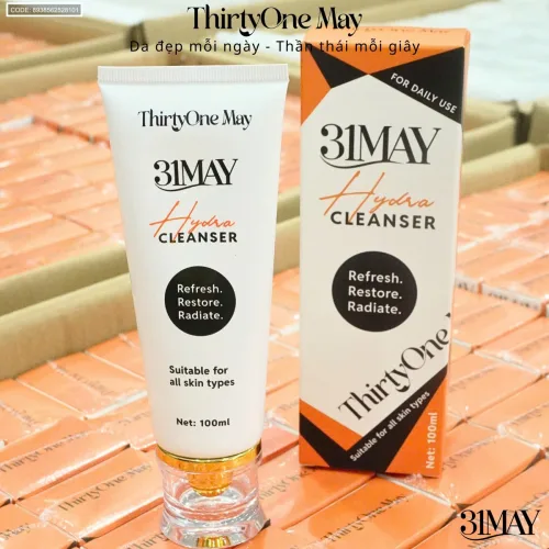 Sữa rửa mặt 31may Hydra Cleanser, chai 100ml