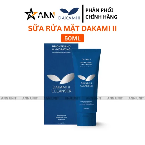 Nơi lấy sỉ sữa Rửa Mặt Dakami II Cleanser 50ml