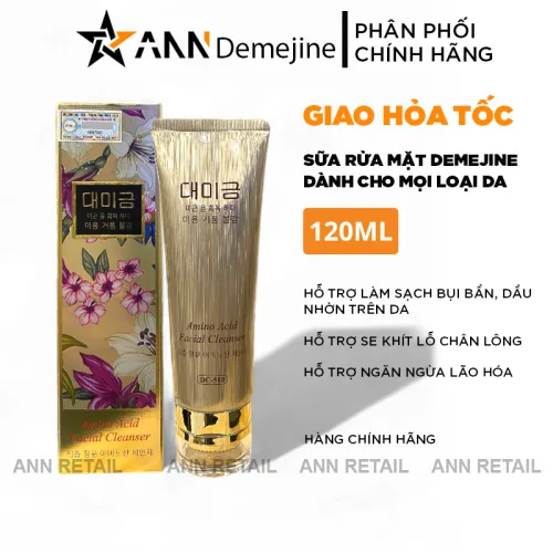 Shop sỉ sữa Rửa Mặt Demejine Amino Acid Facial Cleanser 120ml