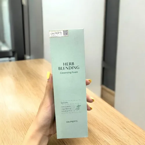 Dr.Pepti Herb Blending Sữa Rửa Mặt Hàn Quốc, Trà Xanh 110ml